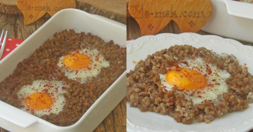 Fırında Kıymalı Yumurta Tarifi Resimli Anlatım Yemek Tarifleri