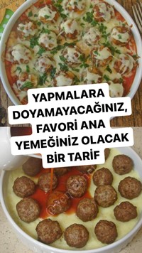 Fırında Püreli Köfte