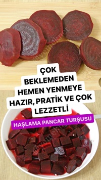 Haşlama Pancar Turşusu