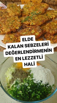 Karışık Sebzeli Mücver