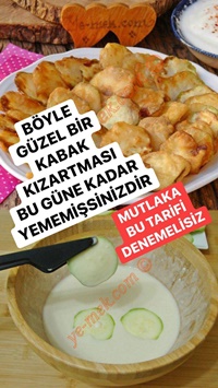 Yunan Usulü Kabak Kızartması