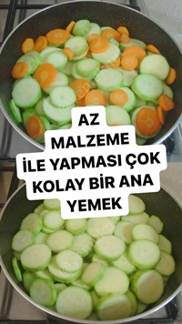 Zeytinyağlı Kabak Yemeği