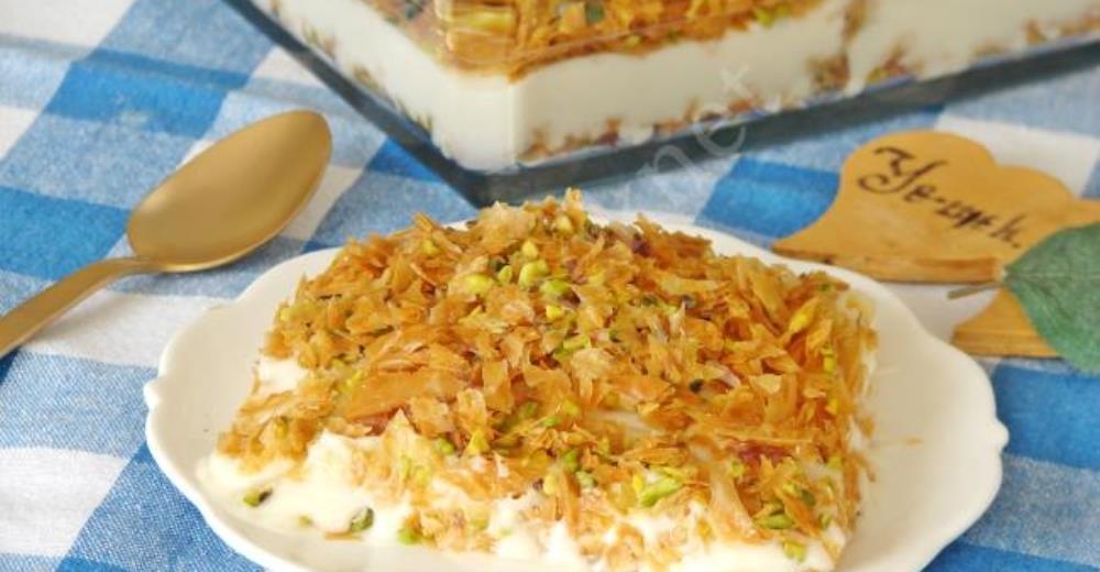 Baklava Tadında Muhallebi