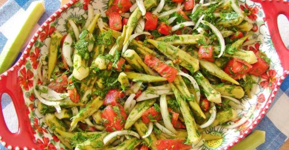 Bamya Salatası