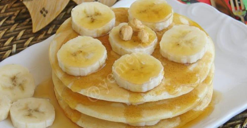 Banana Pancakes with Honey Recipe