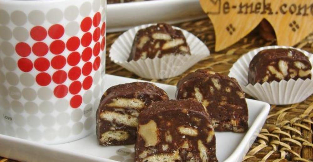 Biscuits Mosaic Cake Snacks Recipe