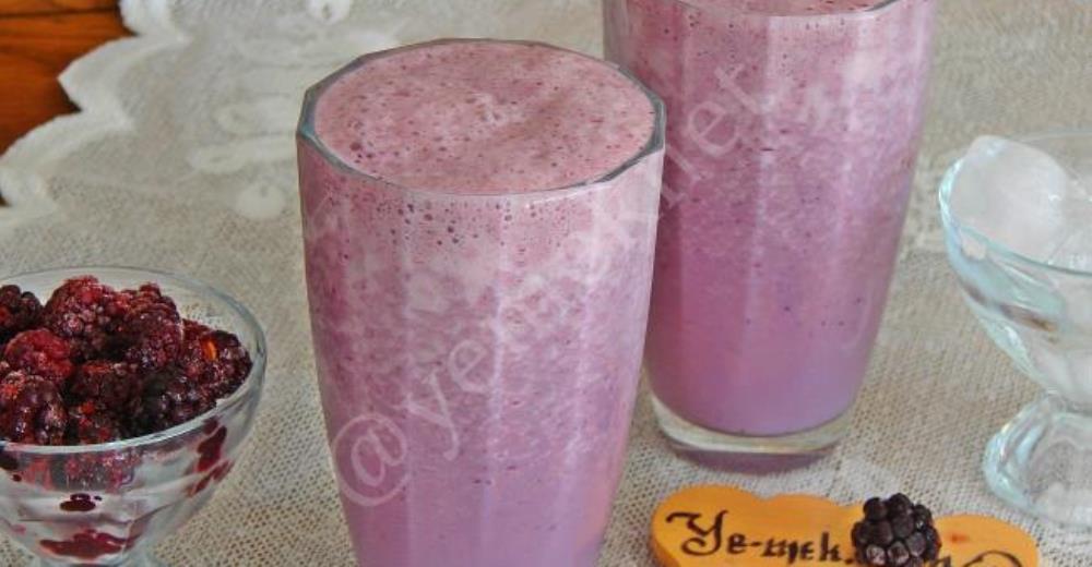 Böğürtlenli Smoothie