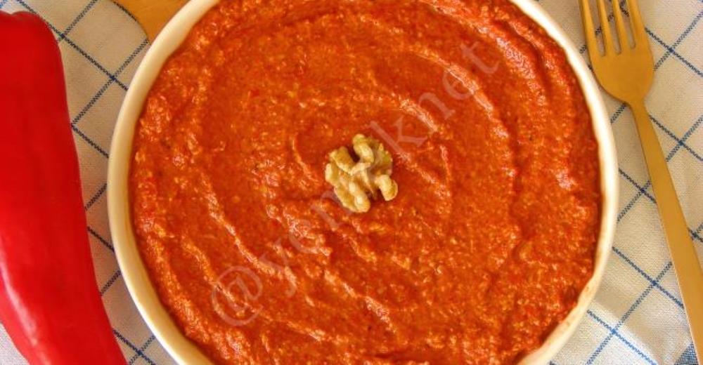Cevizli Köz Biber Mezesi