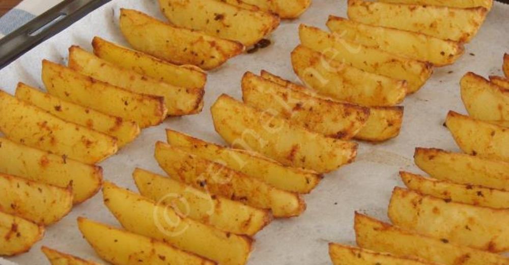 Fırında Elma Dilim Patates