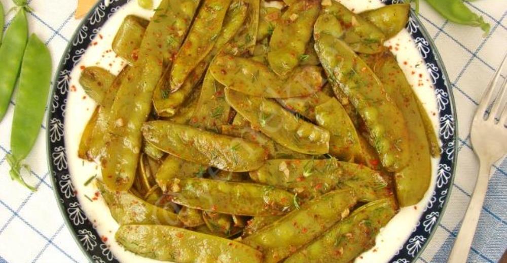 Fırında Yaprak Bezelye