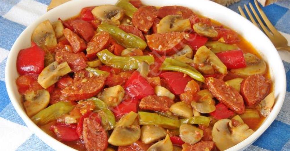 Kahvaltılık Mantarlı Sucuk