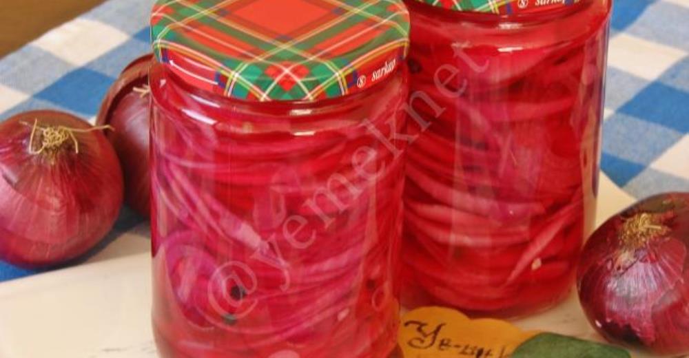 Kırmızı Soğan Turşusu