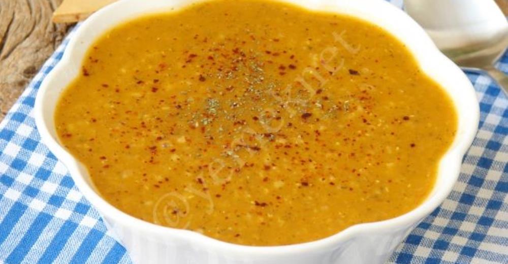 Kolay Ezogelin Çorbası