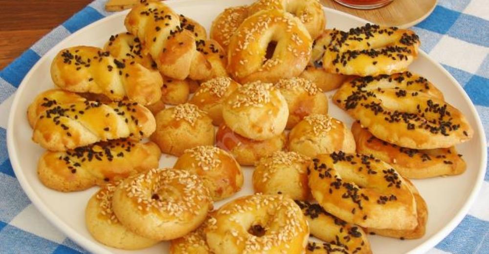 Mahlepli Tuzlu Kurabiye