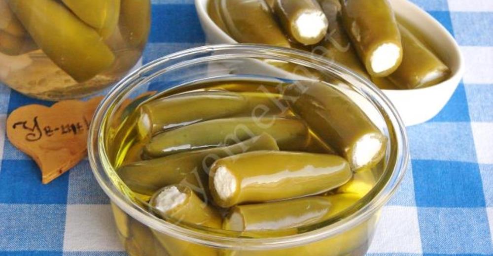 Peynir Dolgulu Jalapeno Biber Turşusu