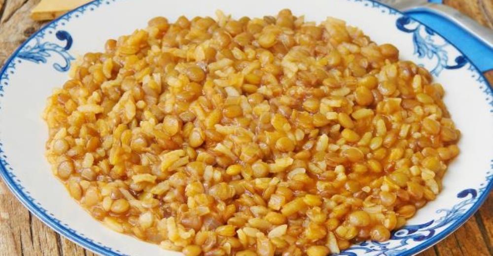 Pirinçli Mercimek Yemeği