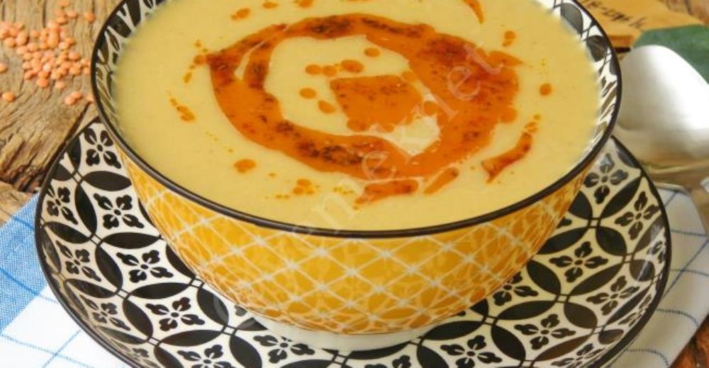 Salçasız Mercimek Çorbası