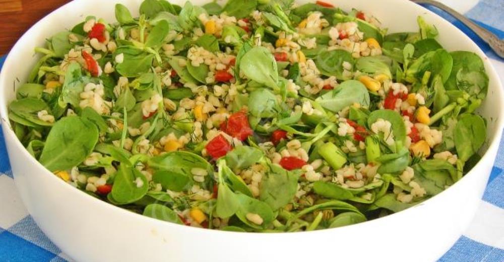 Semizotlu Bulgur Salatası