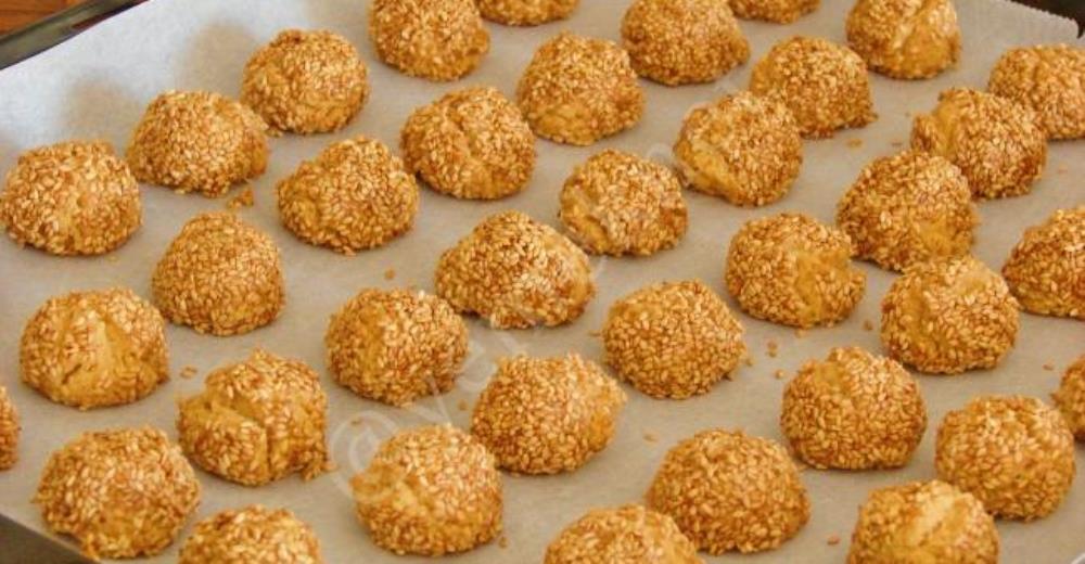 Sirkeli Susamlı Kurabiye