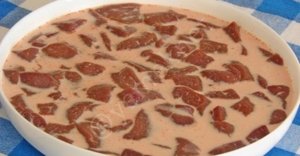 Süt İle Ciğer Marinesi