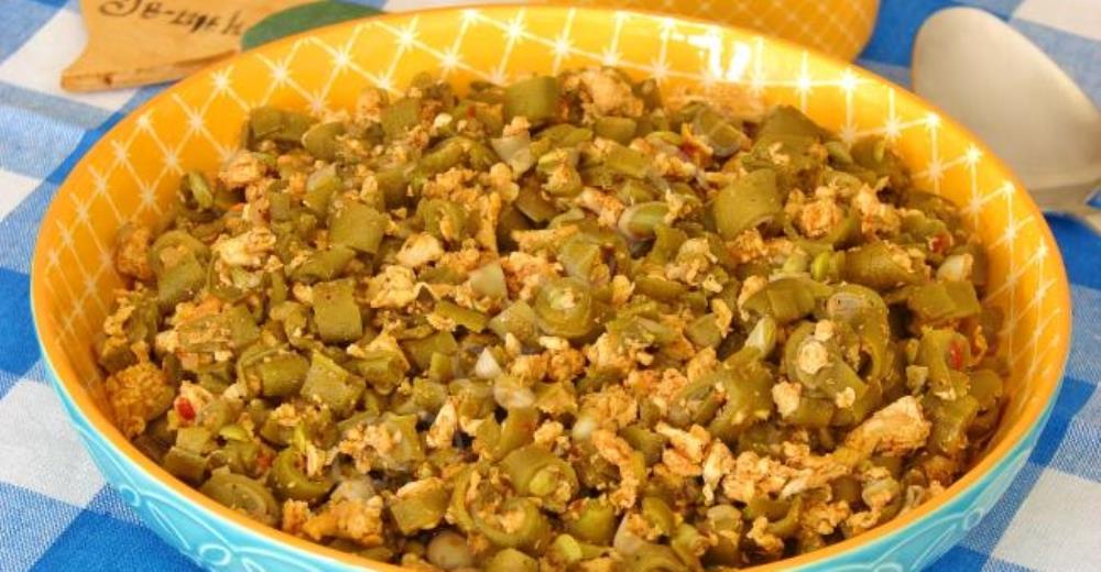 Yumurtalı Bakla Kavurması