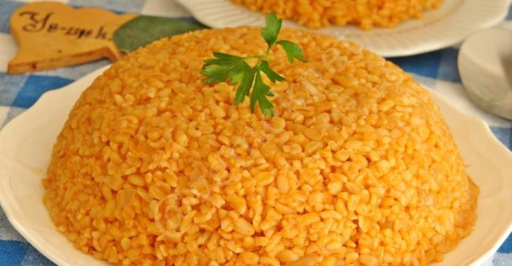 Zeytinyağlı Bulgur Pilavı