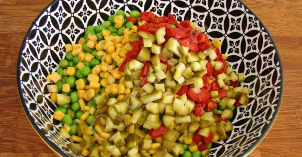 Bezelye Salatası