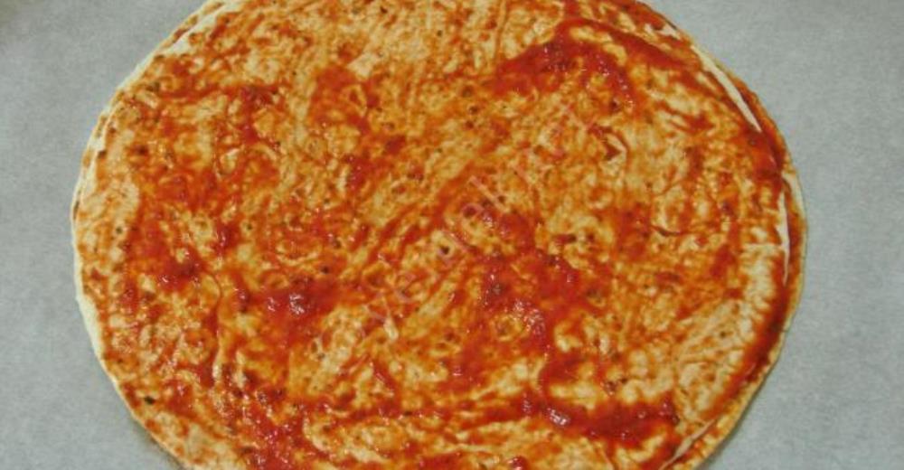 Fırında Lavaş Pizza