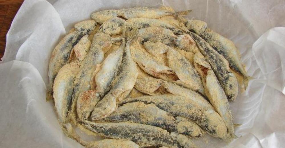 Fırında Mısır Unlu İstavrit