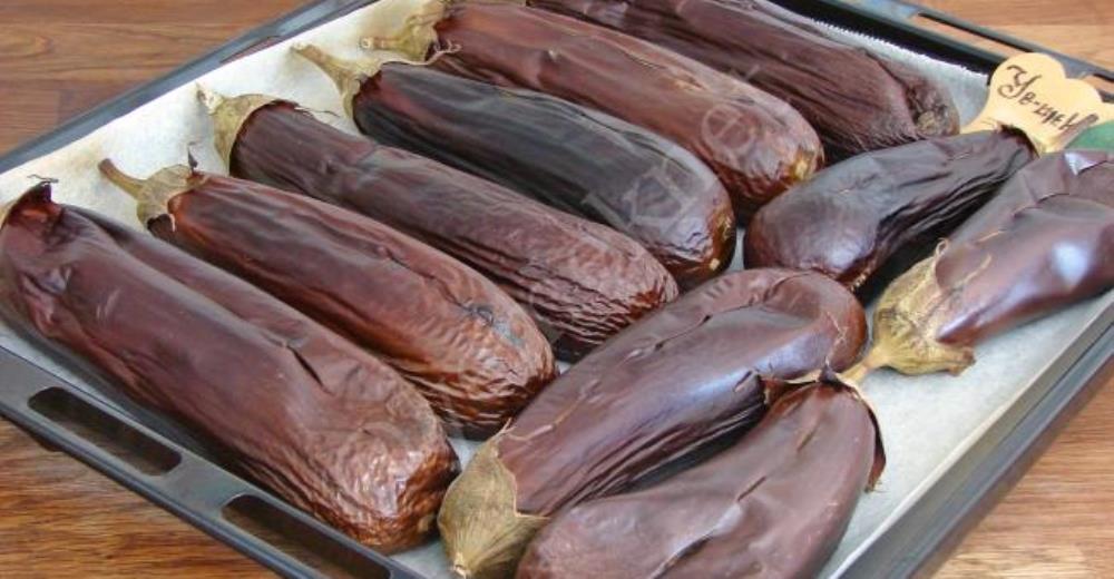Fırında Patlıcan Közleme