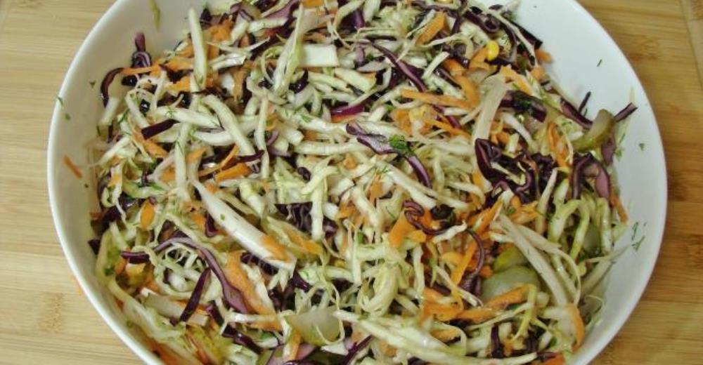 Karışık Lahana Salatası