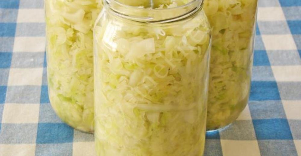 Lakto Fermente Lahana Turşusu