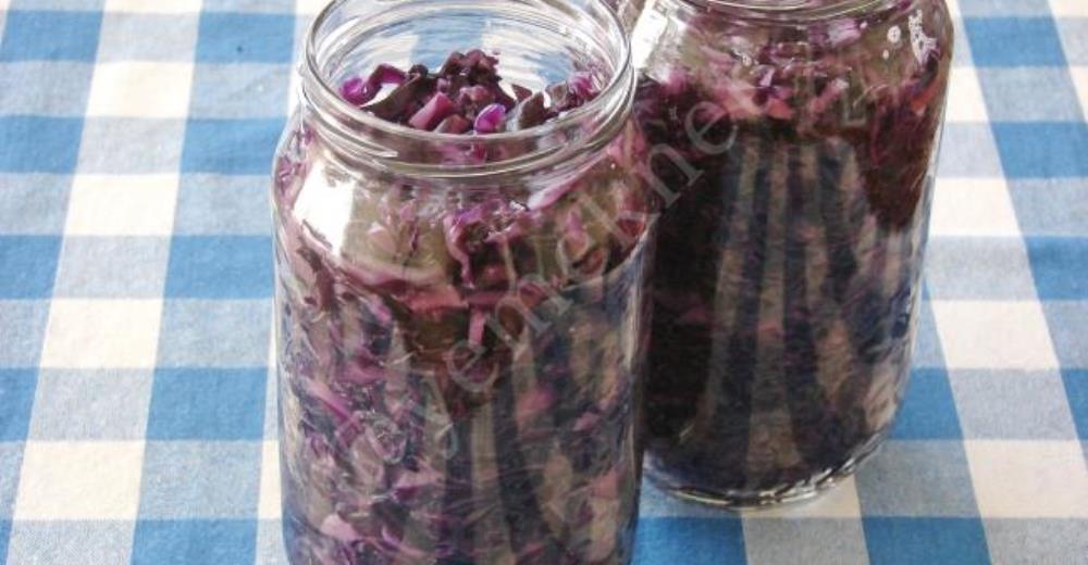 Susuz Mor Lahana Turşusu