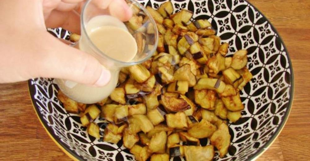 Tahinli Patlıcan Mezesi