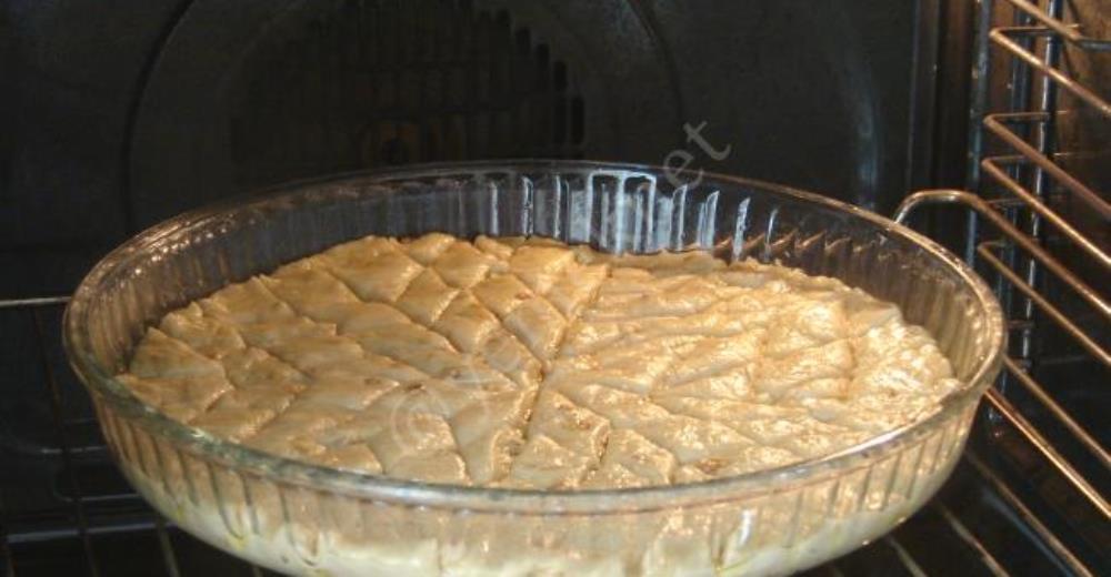 Yalancı Baklava Tatlısı