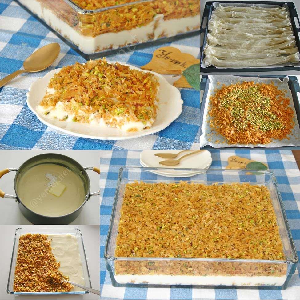 Baklava Tadında Muhallebi
