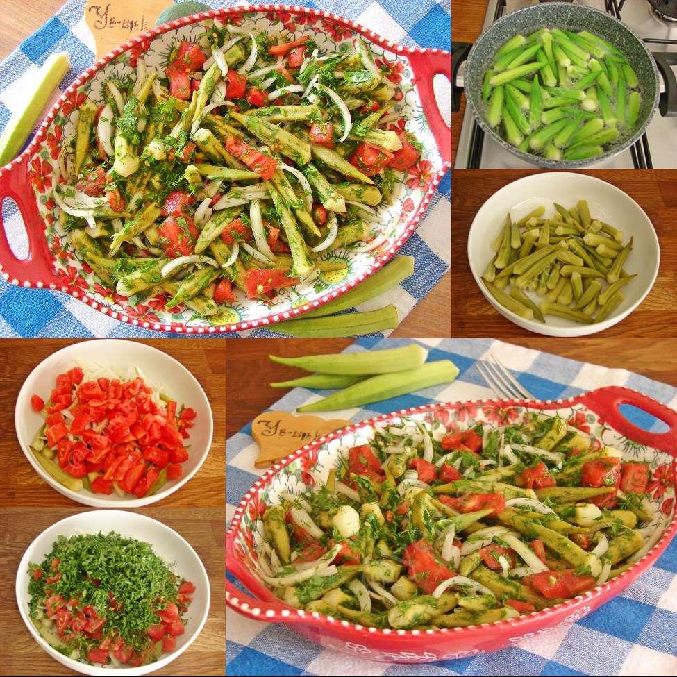 Bamya Salatası