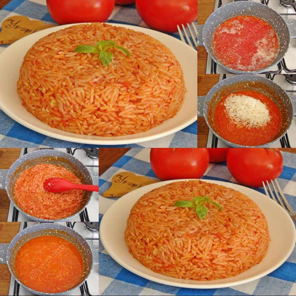 Domatesli Pilav