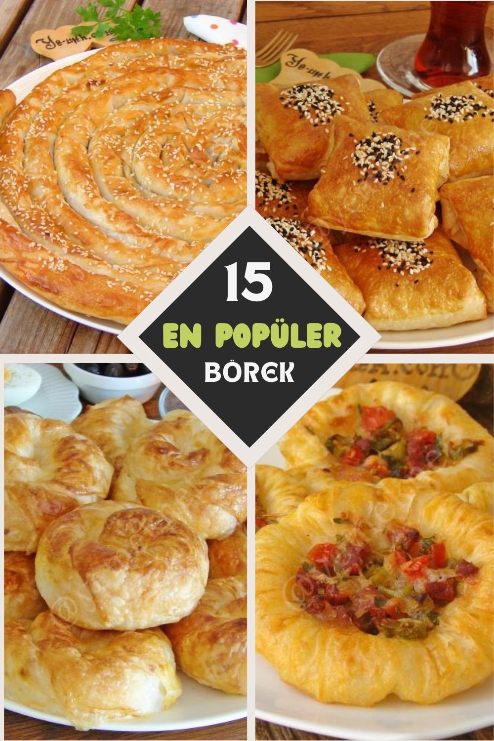 En İyi Börek Tarifleri : Yapması Kolay 15 Lezzetli Börek