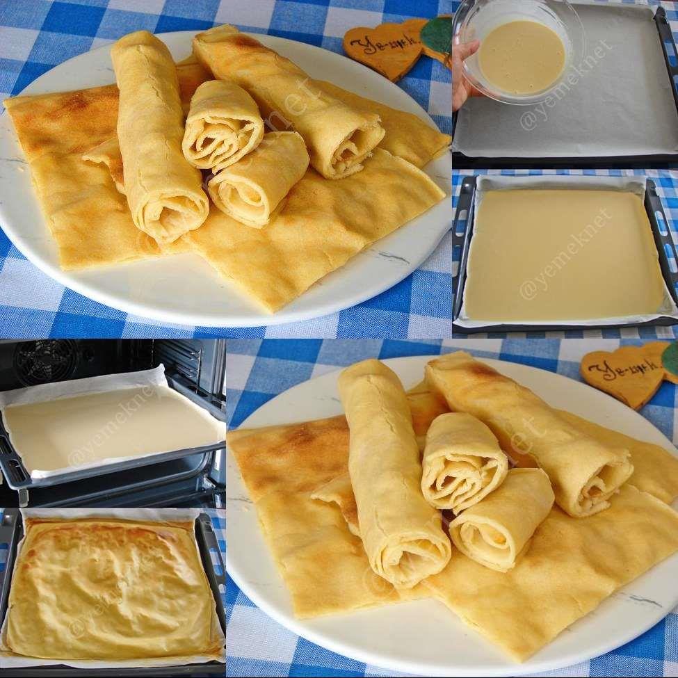 Fırında Krep