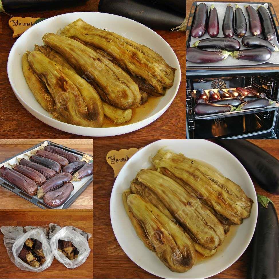 Fırında Patlıcan Közleme