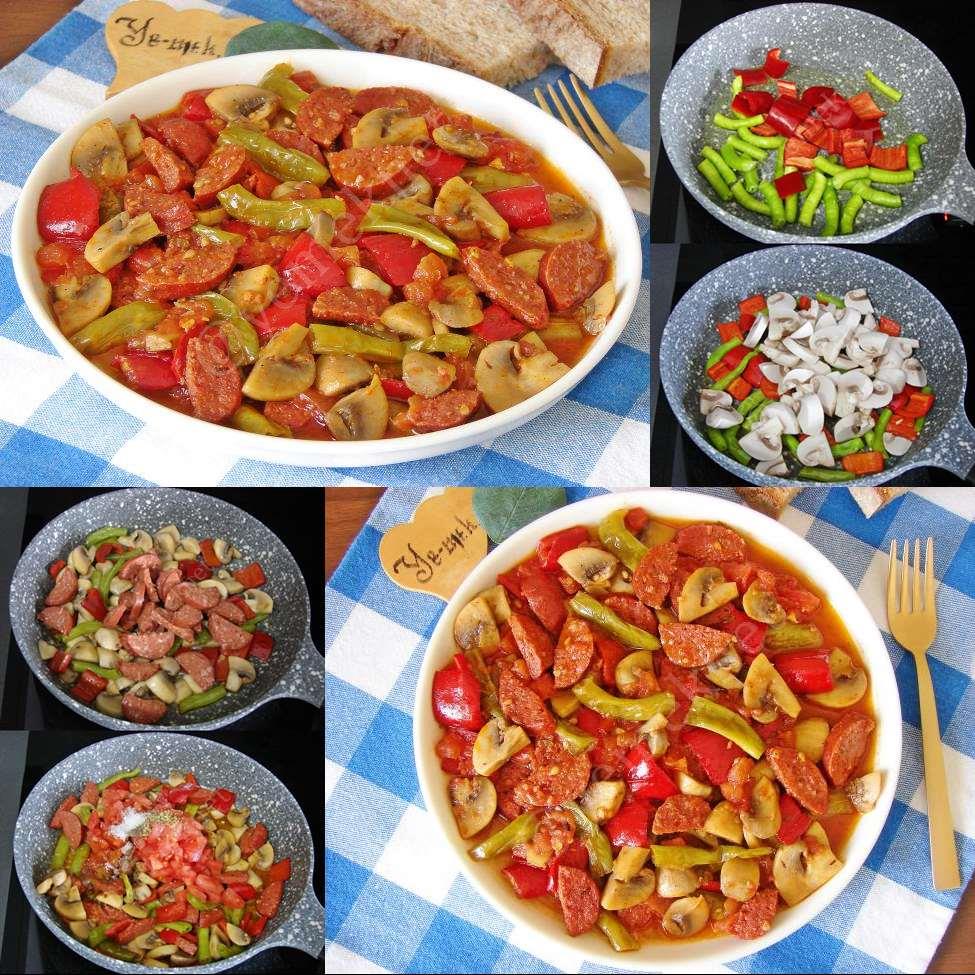 Kahvaltılık Mantarlı Sucuk
