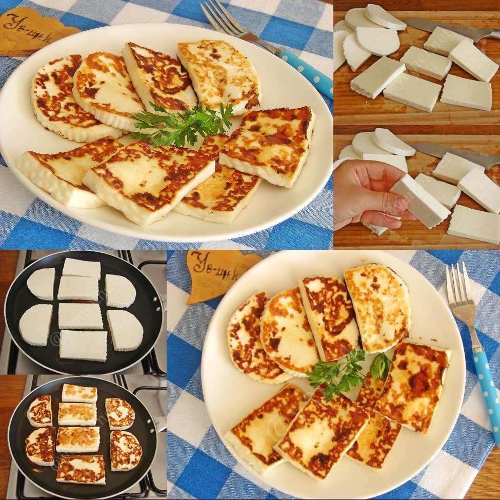 Kahvaltılık Peynir Kızartması
