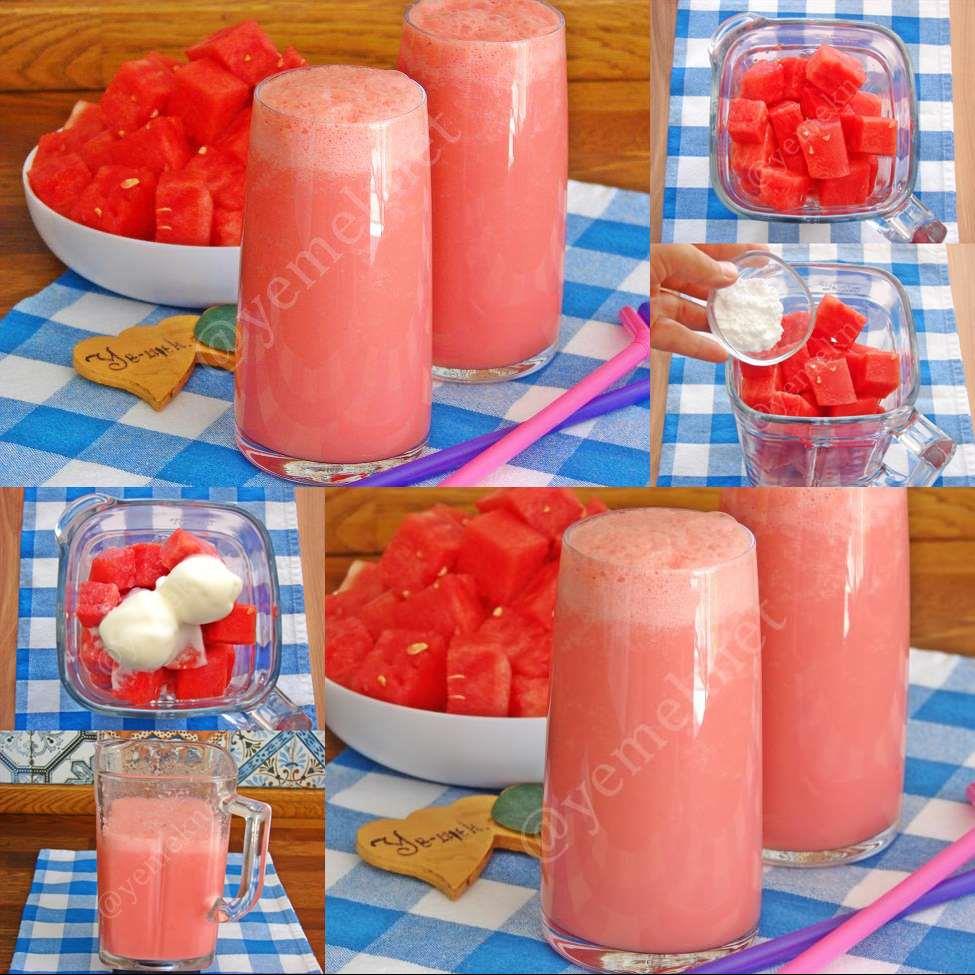 Karpuzlu Milkshake