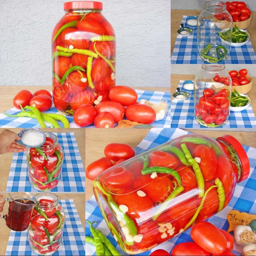 Kırmızı Domates Turşusu