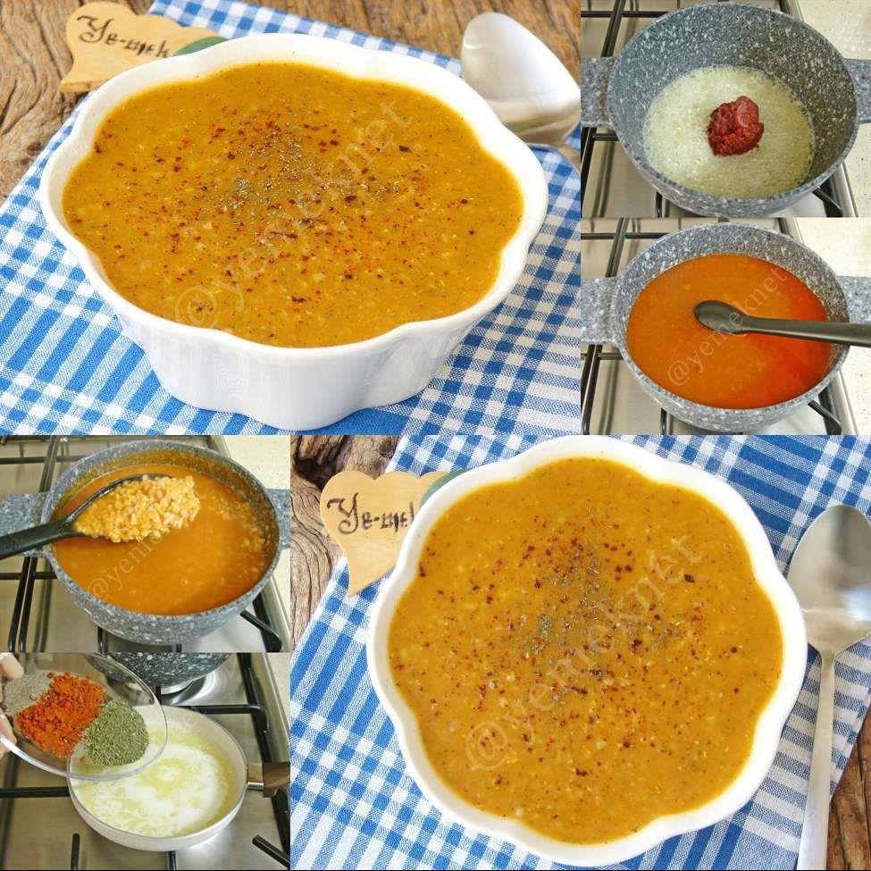 Kolay Ezogelin Çorbası