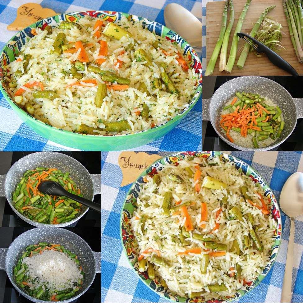 Kuşkonmazlı Pilav