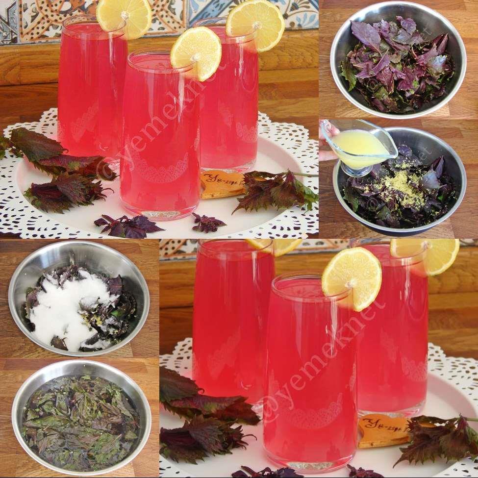 Limonlu Reyhan Şerbeti