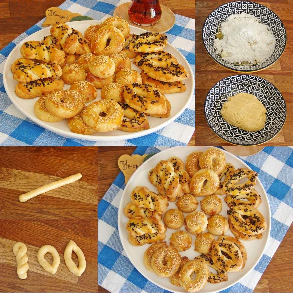 Mahlepli Tuzlu Kurabiye