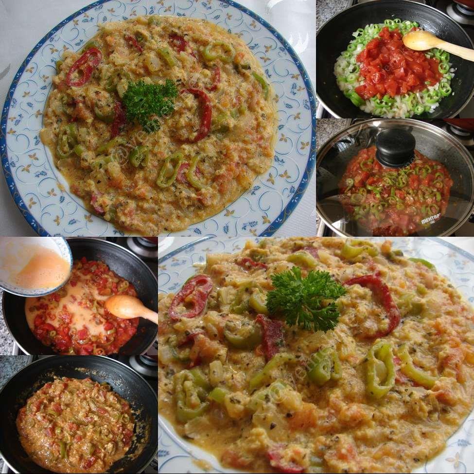 Menemen Recipe (Turkish Cuisine)